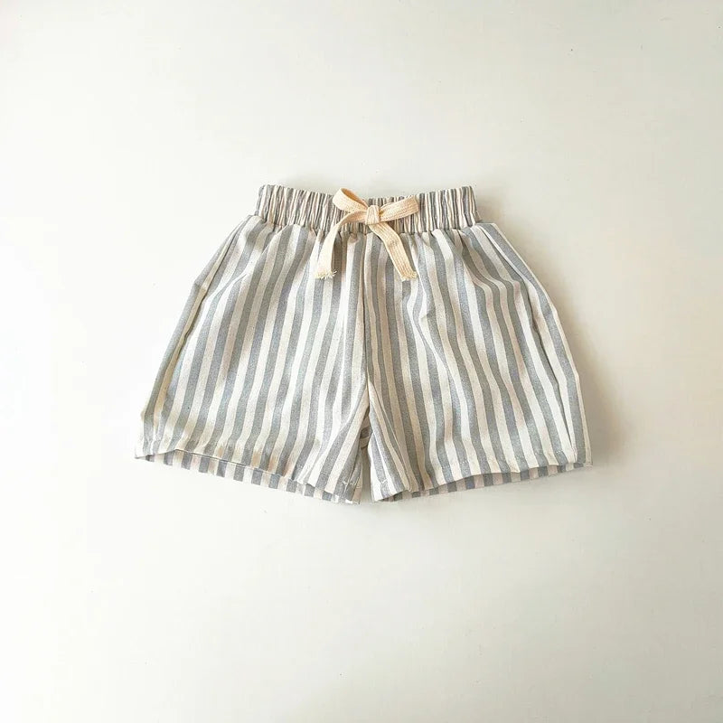 Unisex Linen Cotton Harlan Pants Kids