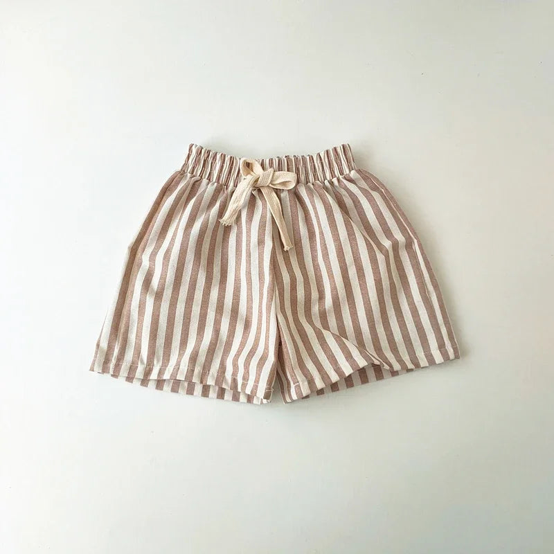 Unisex Linen Cotton Harlan Pants Kids