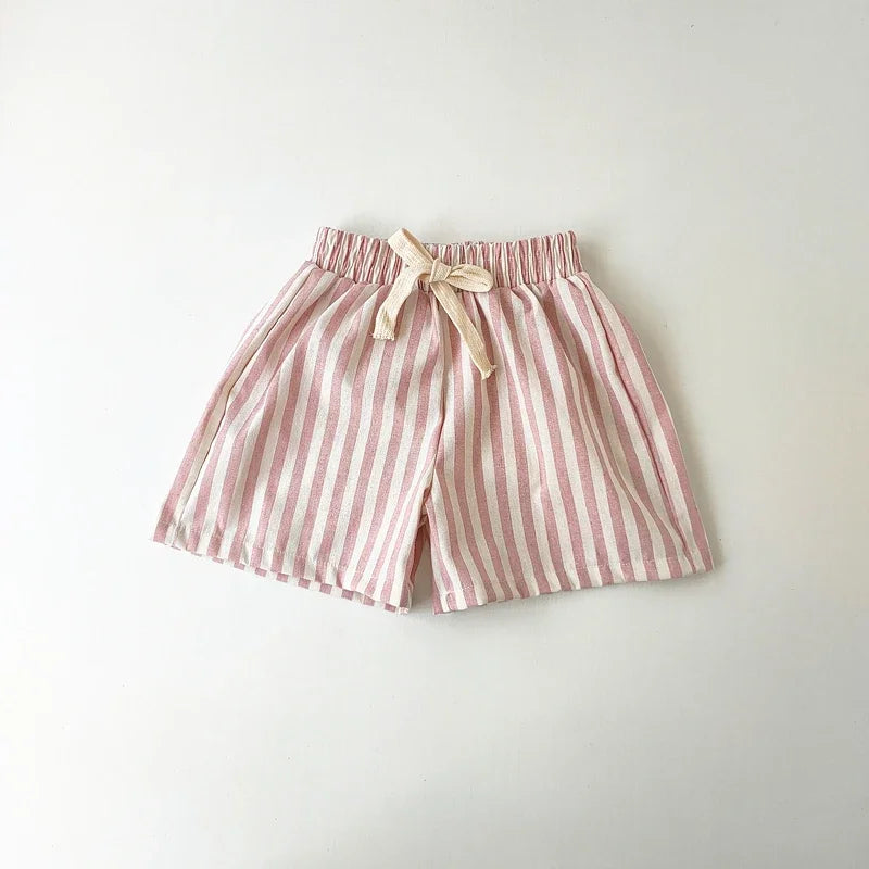 Unisex Linen Cotton Harlan Pants Kids