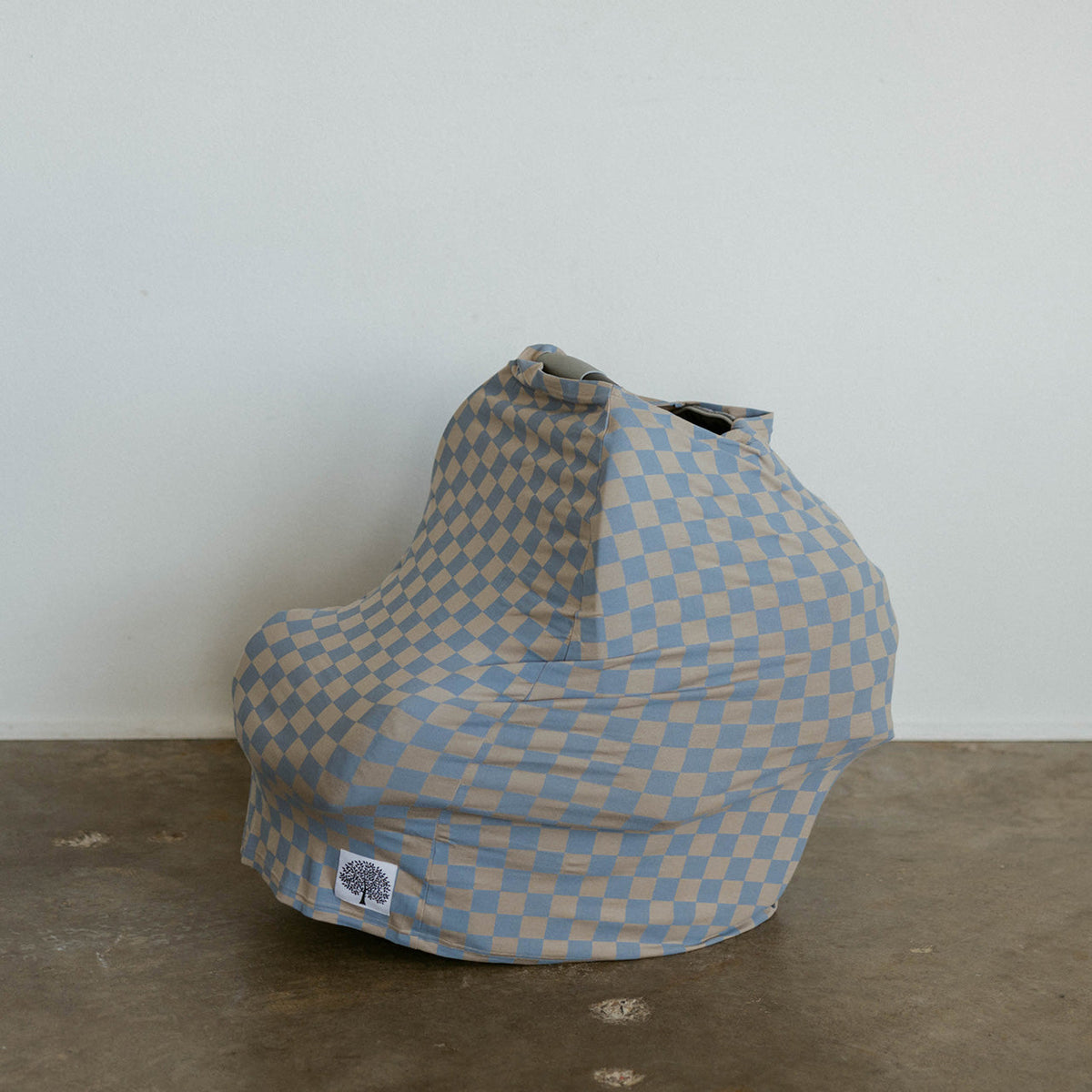 Multi-use Cover, Stormy Blue Checker